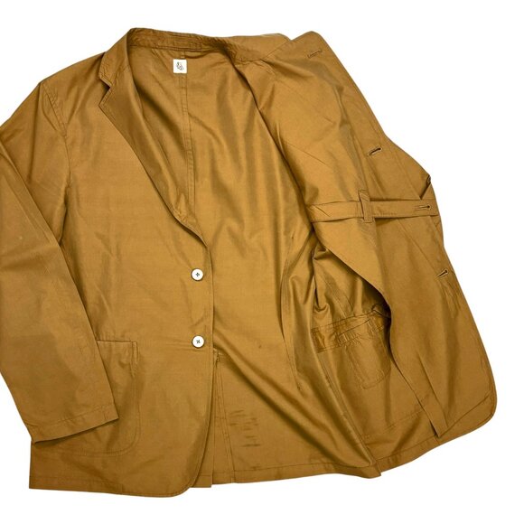 KAPTAIN SUNSHINE Bronze Cotton Silk Blend Field Jacket - Picture 5 of 9